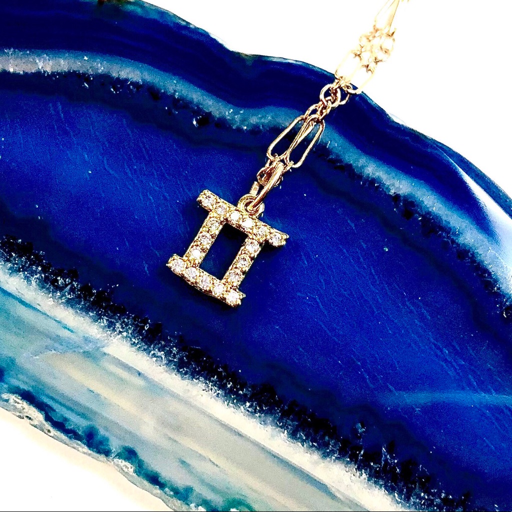 Gemini Necklace, Constellation, Zodiac